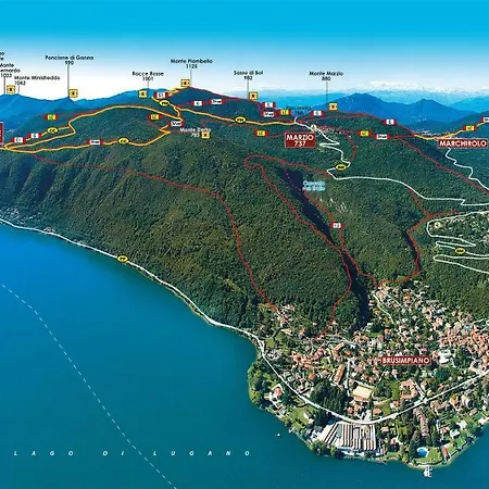 Appartamento apartment Lac Brusimpiano